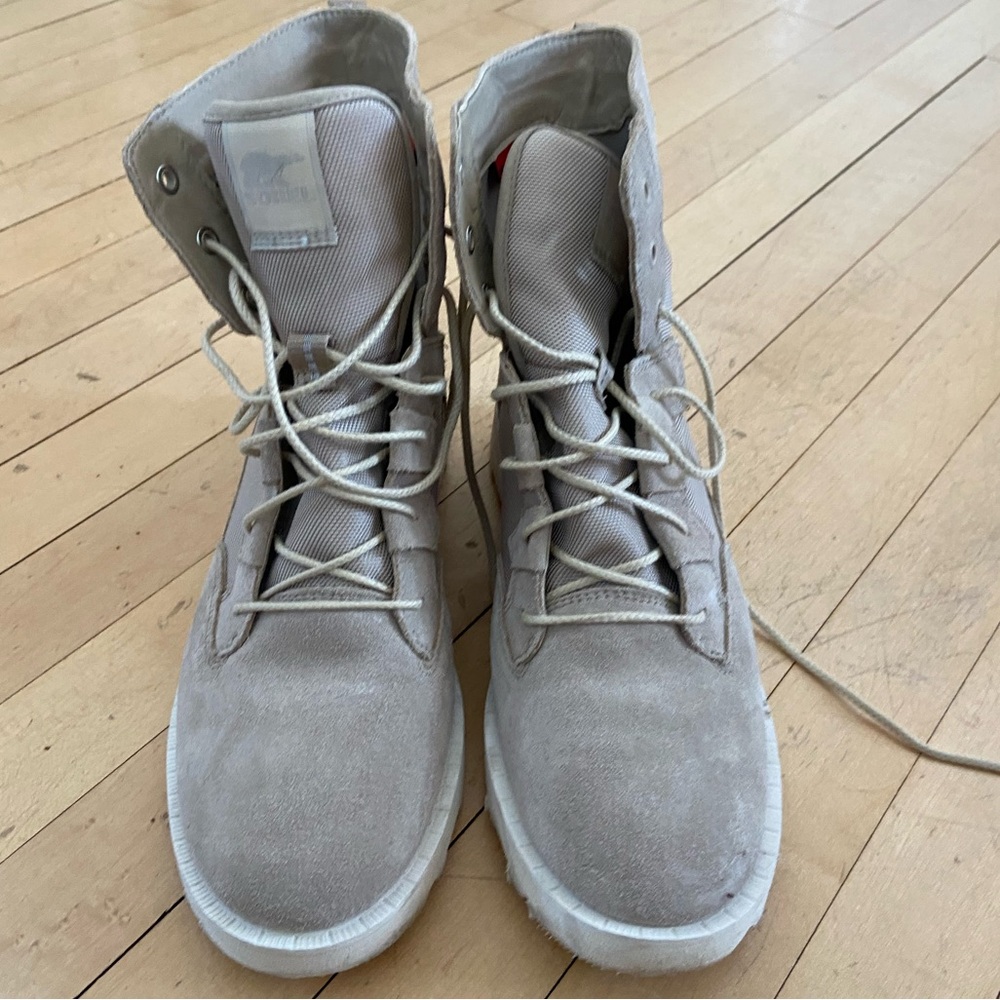 Women’s Sorel Beige High-Top Boots